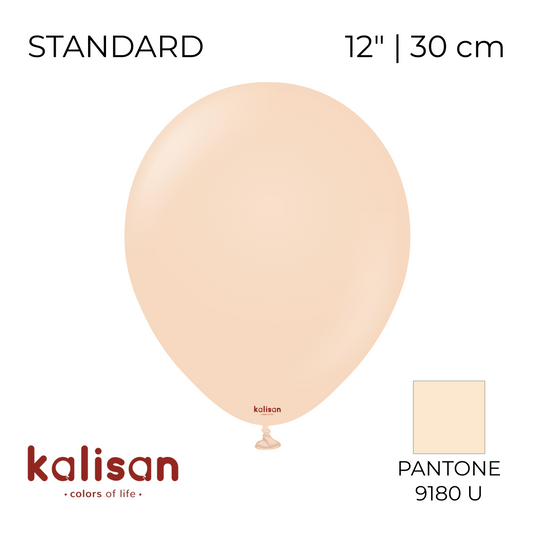 Kalisan 12" | Standard 55 Blush (100 pcs)