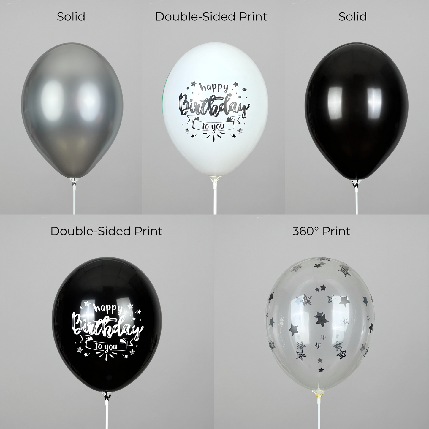 Belbal 12” | “Happy Birthday To You” – 09 Balloon Bouquet (10 pcs)