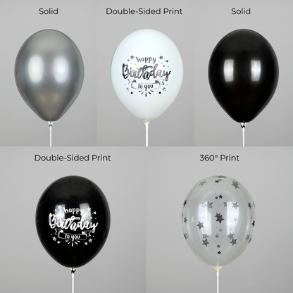 Belbal 12” | “Happy Birthday To You” – 09 Balloon Bouquet (10 pcs)