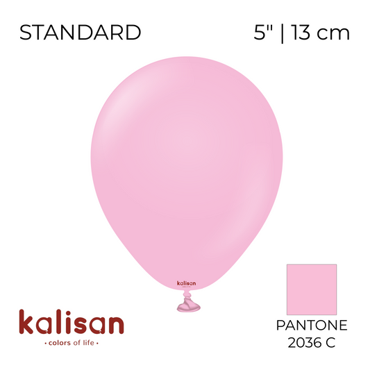 Kalisan 5" | Standard 30 Candy Pink (100 pcs)