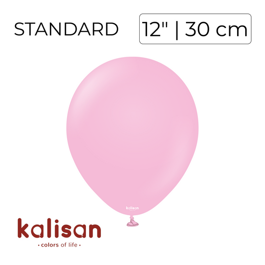 Kalisan 12" | Standard Candy Pink (100 pcs)