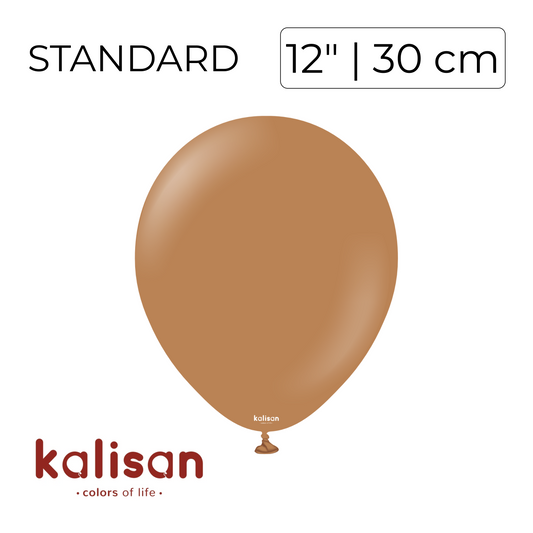 Kalisan 12" | Standard Caramel Brown (100 pcs)