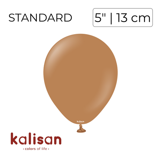 Kalisan 5" | Standard Caramel Brown (100 pcs)