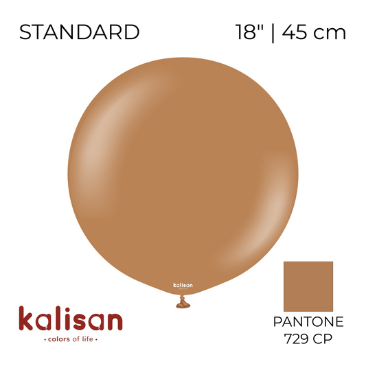 Kalisan 18" | Standard 56 Caramel Brown (25 pcs)