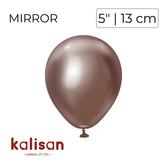 Kalisan 5" | Mirror Chocolate (100 pcs)