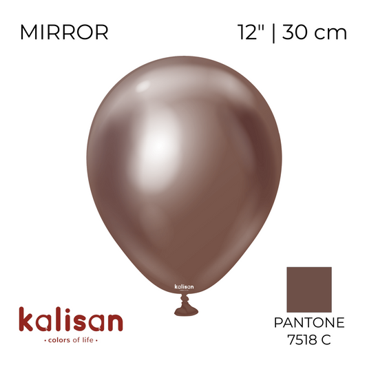 Kalisan 12" | Mirror 115 Chocolate (50 pcs)