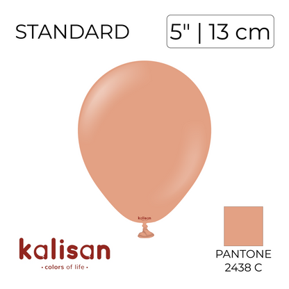 Kalisan 5" | Standard 62 Clay Pink (100 pcs)