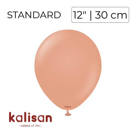 Kalisan 12" | Standard Clay Pink (100 pcs)