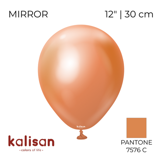 Kalisan 12" | Mirror 108 Copper (50 pcs)