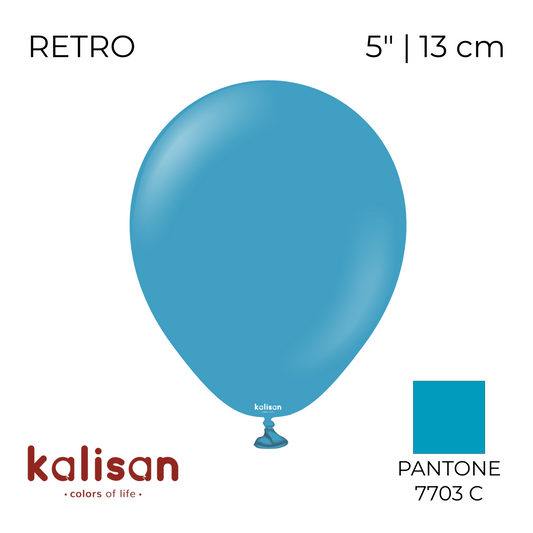Kalisan 5" | Retro 39 Deep Blue (100 pcs)