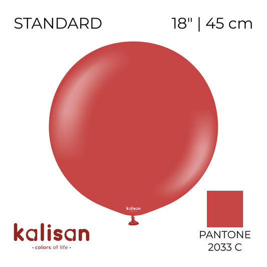Kalisan 18" | Standard 58 Deep Red (25 pcs)