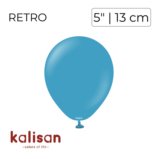 Kalisan 5" | Retro Deep Blue (100 pcs)