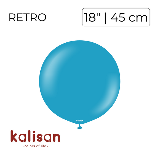 Kalisan 18" | Retro Deep Blue (25 pcs)