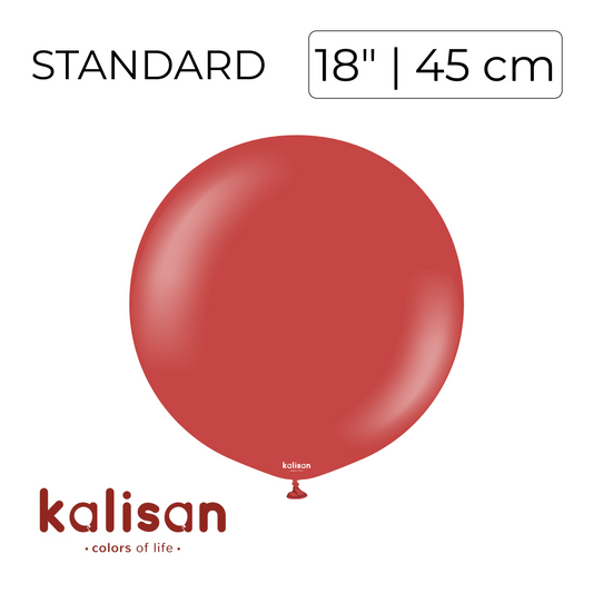 Kalisan 18" | Standard Deep Red (25 pcs)