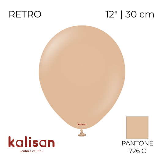 Kalisan 12" | Retro 54 Desert Sand (100 pcs)