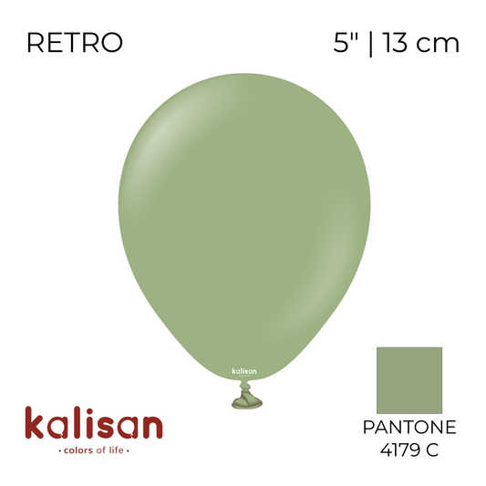 Kalisan 5" | Retro 43 Eucalyptus (100 pcs)