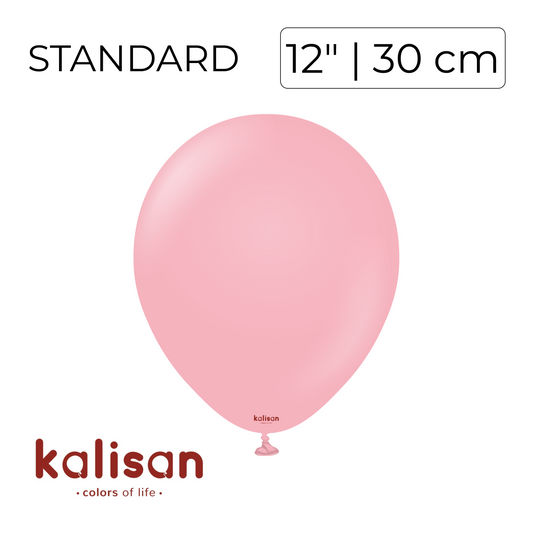 Kalisan 12" | Standard Flamingo Pink (100 pcs)