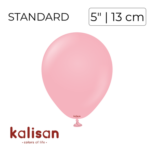 Kalisan 5" | Standard Flamingo Pink (100 pcs)