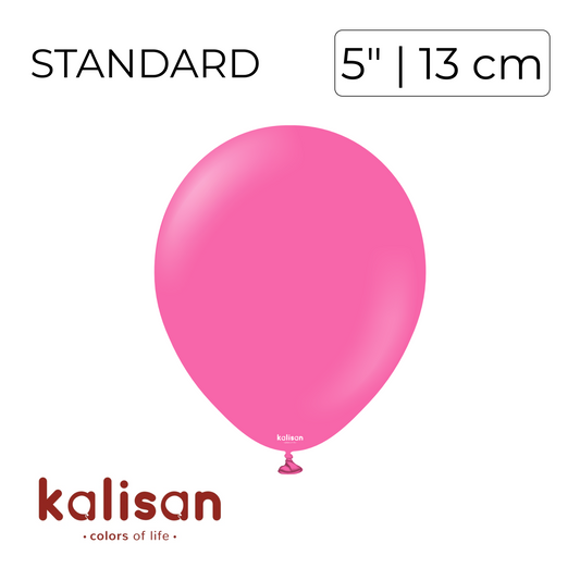 Kalisan 5" | Standard Fuchsia (100 pcs)