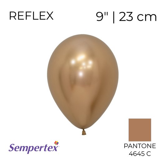Sempertex 9" | Reflex Gold (80 pcs)
