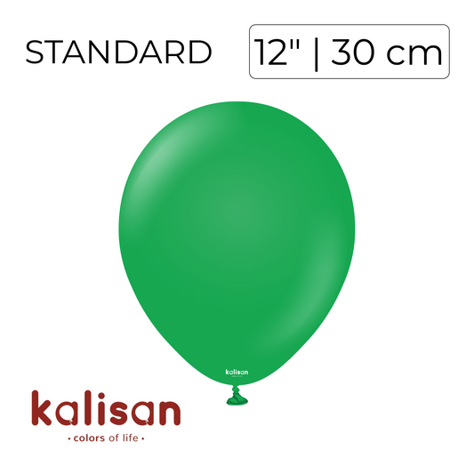 Kalisan 12" | Standard Green (100 pcs)