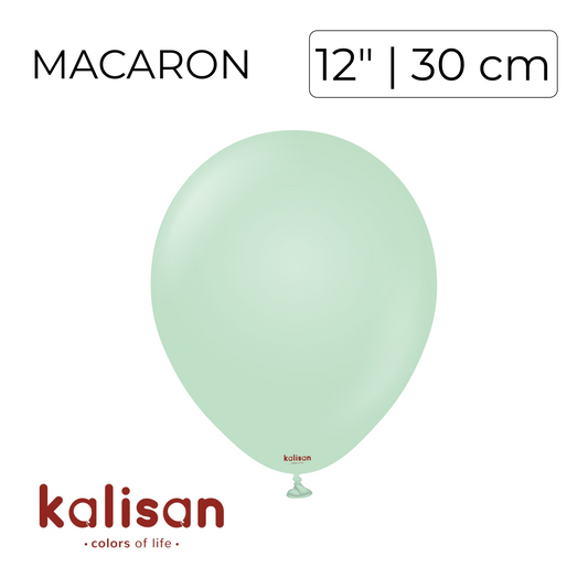 Kalisan 12" | Macaron Green (100 pcs)