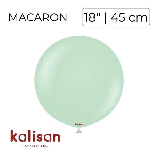 Kalisan 18" | Macaron Green (25 pcs)