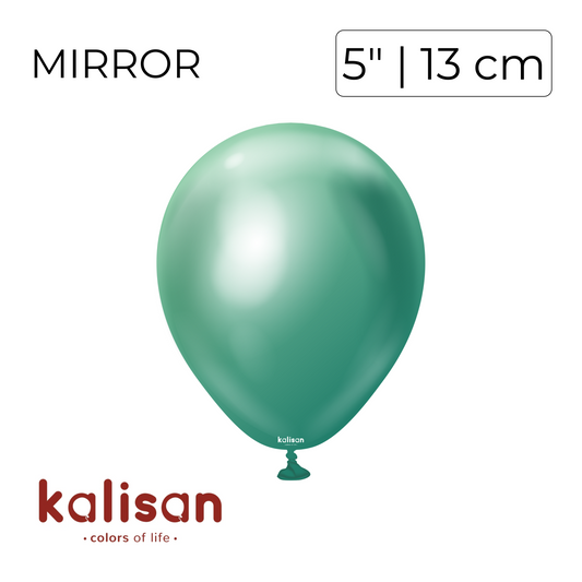 Kalisan 5" | Mirror Green (100 pcs)