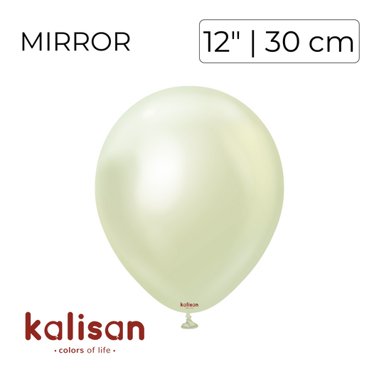 Kalisan 12" | Mirror Green Gold (50 pcs)