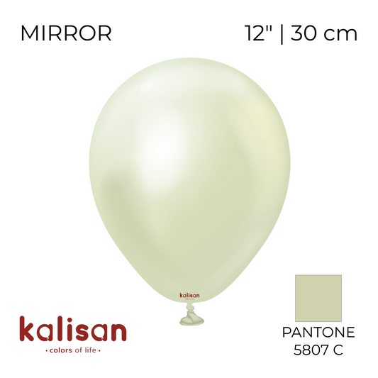 Kalisan 12" | Mirror 112 Green Gold (50 pcs)