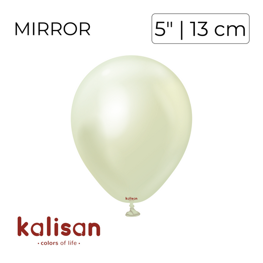 Kalisan 5" | Mirror Green Gold (100 pcs)