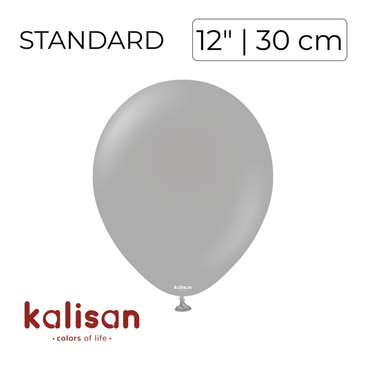 Kalisan 12" | Standard Grey (100 pcs)