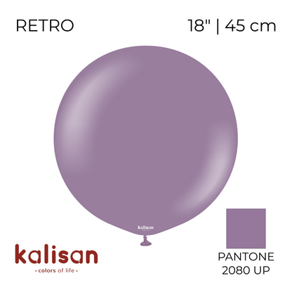 Kalisan 18" | Retro 35 Lavender (25 pcs)