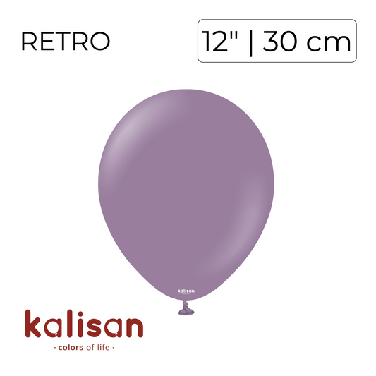 Kalisan 12" | Retro Lavender (100 pcs)