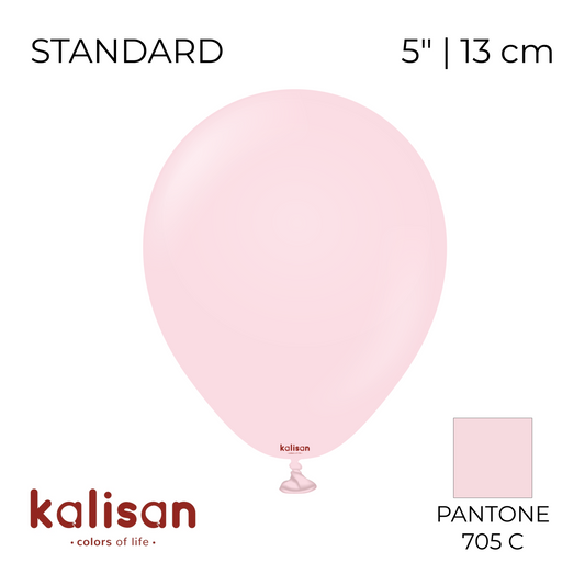 Kalisan 5" | Standard 31 Light Pink (100 pcs)