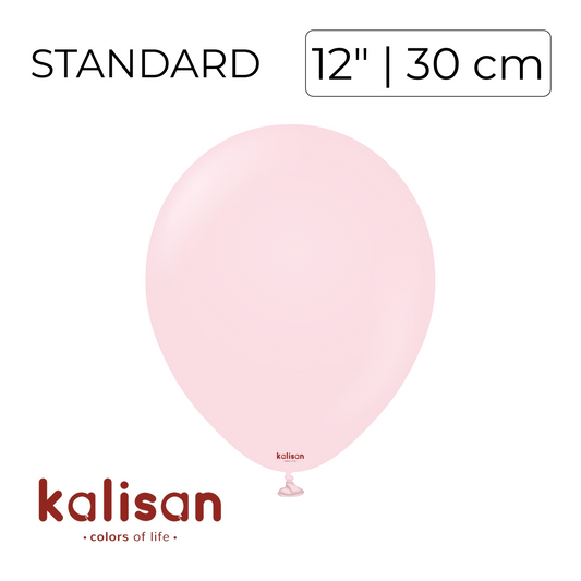 Kalisan 12" | Standard Light Pink (100 pcs)