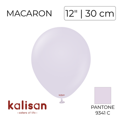 Kalisan 12" | Macaron 12 Lilac (100 pcs)