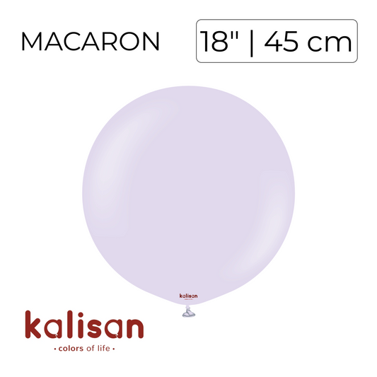 Kalisan 18" | Macaron Lilac (25 pcs)