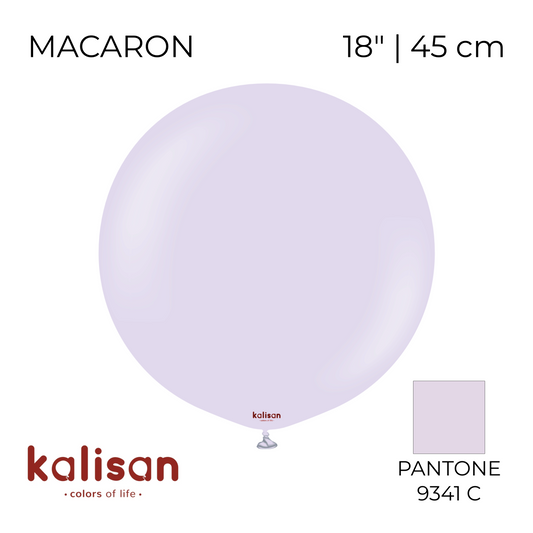 Kalisan 18" | Macaron 12 Lilac (25 pcs)