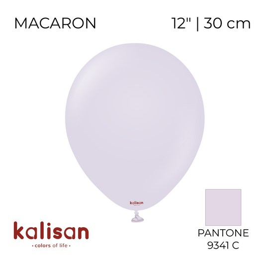 Kalisan 12" | Macaron 12 Lilac (100 pcs)