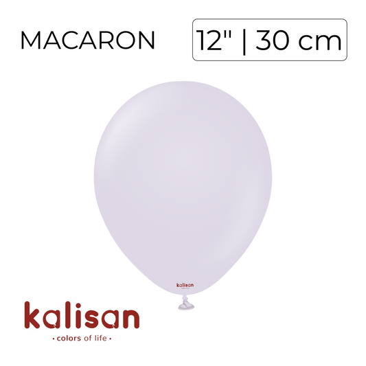 Kalisan 12" | Macaron Lilac (100 pcs)