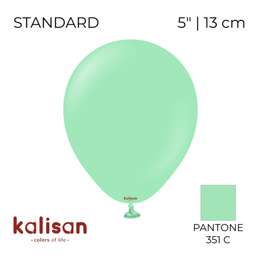 Kalisan 5" | Standard 45 Mint Green (100 pcs)