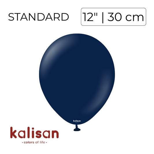 Kalisan 12" | Standard Navy (100 pcs)