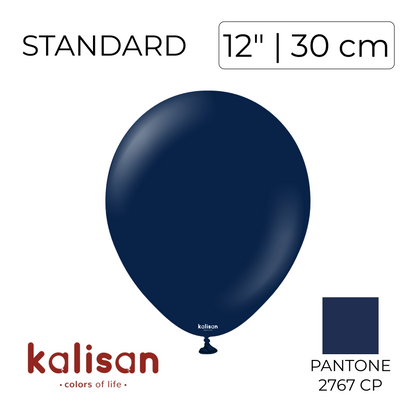 Kalisan 12" | Standard 41 Navy (100 pcs)
