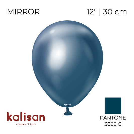 Kalisan 12" | Mirror 114 Navy (50 pcs)
