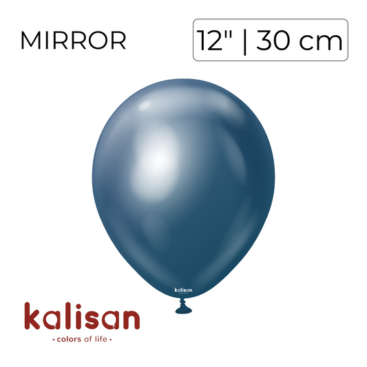 Kalisan 12" | Mirror Navy (50 pcs)