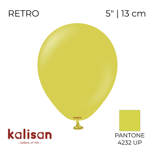 Kalisan 5" | Retro 49 Olive (100 pcs)