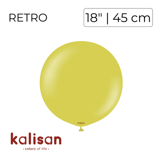 Kalisan 18" | Retro Olive (25 pcs)