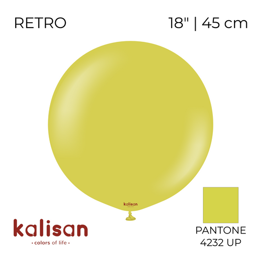 Kalisan 18" | Retro 49 Olive (25 pcs)