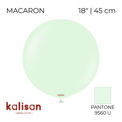 Kalisan 18" | Macaron 05 Pale Green (25 pcs)